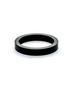 Проставочное кольцо алюминевое, высота 5мм, черное