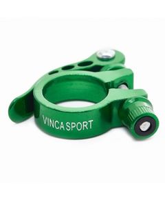 VINCA SPORT Зажим подседельного штыря, VC 12-1 диаметр - 31,80 мм зеленый