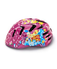 Шлем детский с регулировкой,  размер в ассорт., розовый, рисунок - "принцесса Катя", инд.уп. Vinca