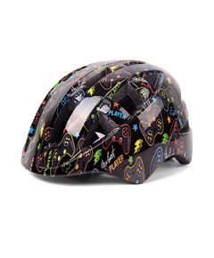 Шлем детский IN-MOLD с регулировкой,  размер в ассорт.,  рисунок - "Player", инд.уп.Vinca Sport
