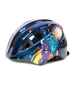 Шлем детский IN-MOLD с регулировкой,  размер в ассорт.,  рисунок - "Alliens", инд.уп.Vinca Sport