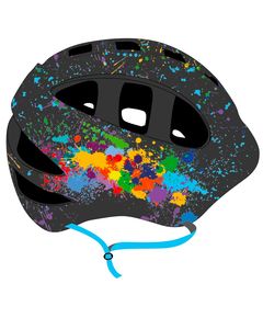 Шлем детский IN-MOLD с регулировкой,  размер S(48-52см),  рисунок - "взрыв", инд.уп.Vinca Sport