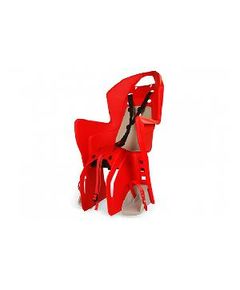 Кресло детское переднее, красное, крепится на подседельную трубу на металлических  дугах