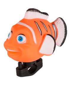 Клаксон 5-422040 резина/пластик детский оранжевый "рыбка"