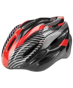Шлем защитный MV-26 (out-mold) красно-черный-карбон/600054