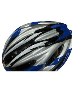Шлем защитный HW-1/600075 (LU088851) серо-черно-бело-синий