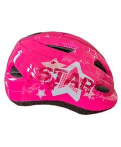 Шлем детский с регулировкой, размер S(48-52см), рисунок -"star", инд.уп. Vinca Sport