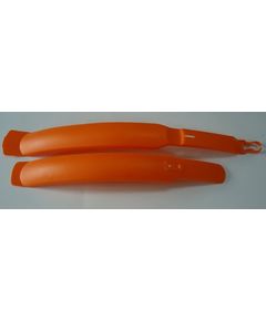 Комплект велокрыльев 24’’-26’ материал пластик, оранжевый