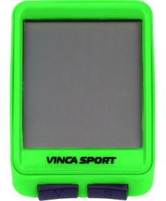 Компьютер беспроводной, 12 функций, зеленый с черным, инд.уп. Vinca Sport