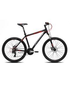 Велосипед MTB Cronus Coupe 1.0 26 Черный/Красный/Серый (2017)