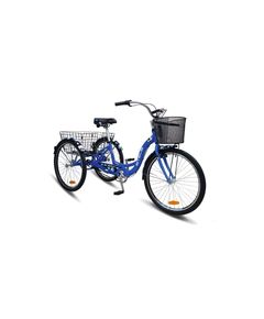 Велосипед Stels Enerdgy III 2016 Синий с корзиной