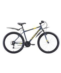 Велосипед Stark'20 Outpost 26.1 V серый/жёлтый 20"