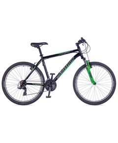 Велосипед MTB Author Outset Black-matt/green-neon (2017)