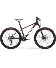 Велосипед MTB Merida Big.Seven 800 Matt Black (red/white) (2017)