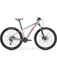 Велосипед MTB Merida Big.Seven 500 Matt Grey (red/orange) (2017)