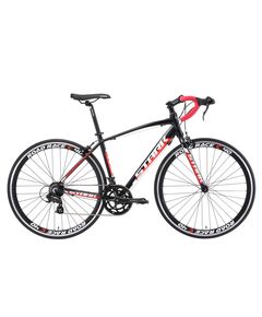 Велосипед Stark'22 Peloton 700.1 серый/чёрный 18"