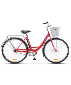 Велосипед Stels Navigator 28" 345 Z010/Z011 (с корзиной) (LU085343) (Красный)