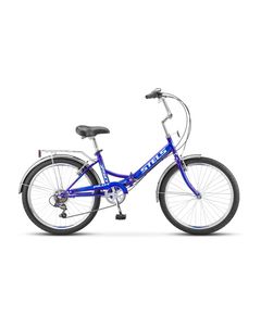 Городской велосипед Stels 24" Pilot 750 (Синий)