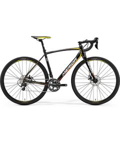 Шоссейный велосипед Merida Cyclo Cross 500 Metallic Black (yellow/red) (2017)