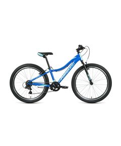 Велосипед 24" Forward Jade 24 1.0 AL 20-21 г (12" Синий/Бирюзовый/RBKW1J347002)