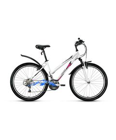 Велосипед Forward Jade 1.0 26 (2017) Белый/Серый Матовый Рама 17