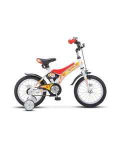 Велосипед Stels 14" Jet Z010 (Чёрный/Оранжевый) (14")