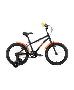 Велосипед Stark'22 Foxy Boy 18 черный/оранжевый/желтый