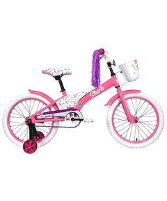 Велосипед Stark'23 Tanuki 18 Girl розовый/фиолетовый/черный