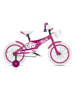 Велосипед Stark'21 Tanuki 16 Girl розовый/фиолетовый