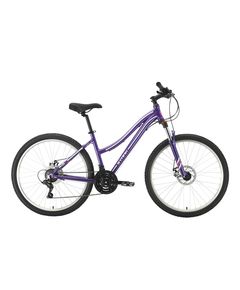 Велосипед Stark'22 Luna 26.2 D фиолетовый/серебристый 16"
