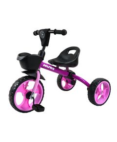 Велосипед Детский Трехколесный Складной, Серия "Dolphin" (2023), Фиолетовый
