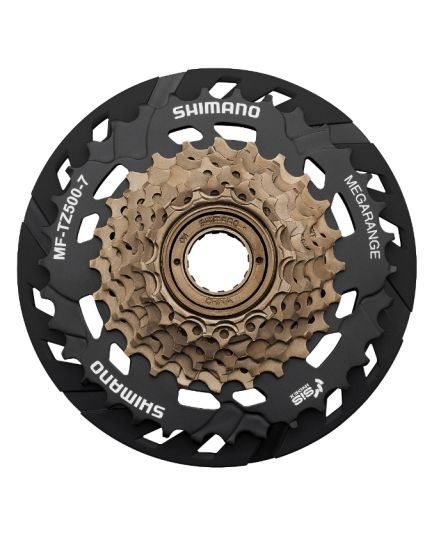 Трещотка Shimano TZ500 7ск 14-34 с защ. б/уп AMFTZ5007434CP