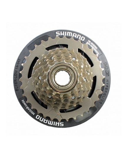 Трещотка Shimano MF-TZ30 6ск 14-34 черный б/уп AMFTZ306434T