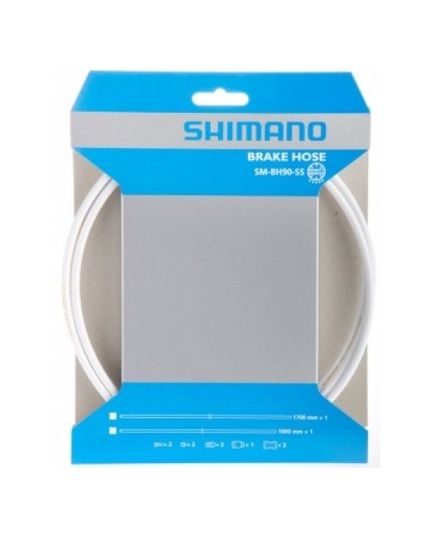 SHIMANO Гидролиния Shimano, BH90-SS, 1000мм, обрезной, цв. белый