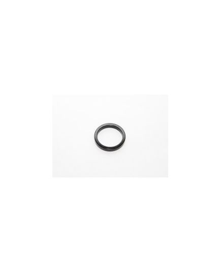 Проставочное кольцо, HJ-AL007 с выемкой, "Alhonga", ширина 5мм, цвет черный, инд. упак. Тайвань.