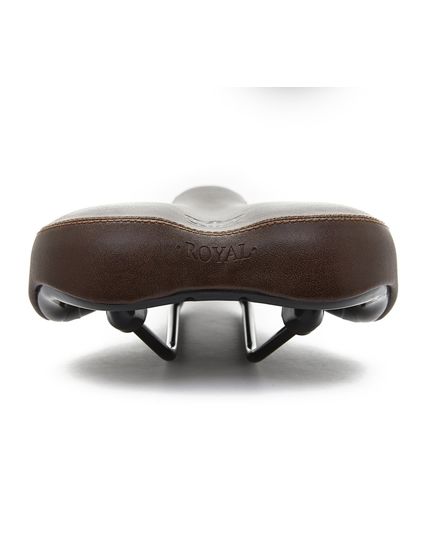 Седло комфортное, 258*190мм, коричневое, Vinca Sport   Vintage, изображение 2