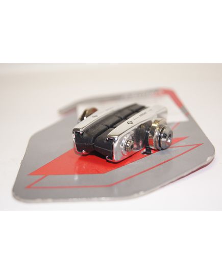 ASHIMA Колодки ARS45CR-P-M-AL картриджные серебристые, шоссейные, 53 мм, совместимы с Shimano (2015), изображение 2