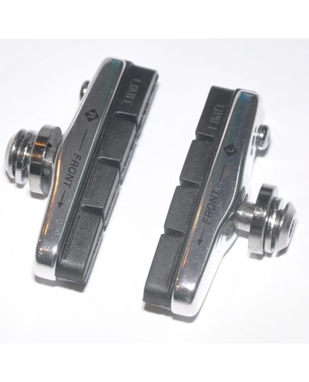 ASHIMA Колодки ARS45CR-P-M-AL картриджные серебристые, шоссейные, 53 мм, совместимы с Shimano (2015), изображение 5