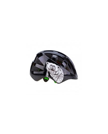 Шлем детский IN-MOLD с регулировкой,  размер в ассорт.,  рисунок - "bear", инд.уп.Vinca Sport