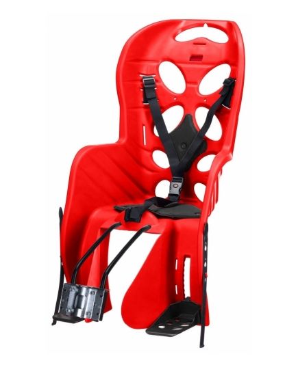 Кресло детское на раму Fraach красное с черной накладкой, 22кг,Италия (HTP)