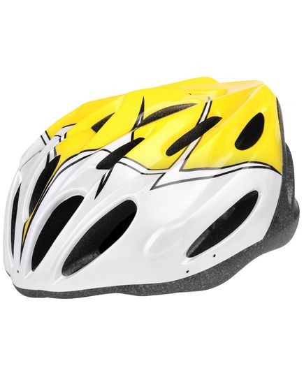 Шлем д/велосипедистов MV-20 серо-белый-черный, изображение 2