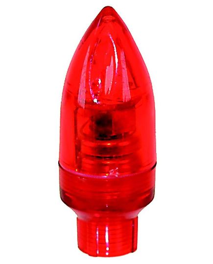 Колпачок ниппеля алюминиевый Kai Wei (Пуля красный KWX-2-16), изображение 3