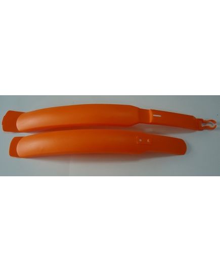 Комплект велокрыльев 24’’-26’ материал пластик, оранжевый
