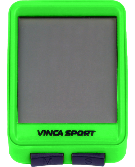 Компьютер беспроводной, 12 функций, зеленый с черным, инд.уп. Vinca Sport, изображение 2