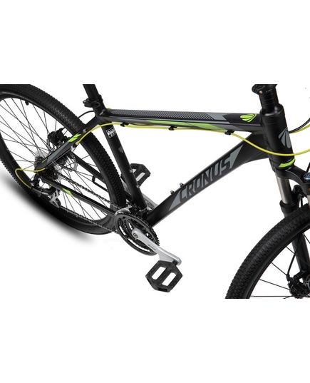 Велосипед MTB Cronus Coupe 3.0 27.5 Черный/Желтый/Серый (2017), изображение 2