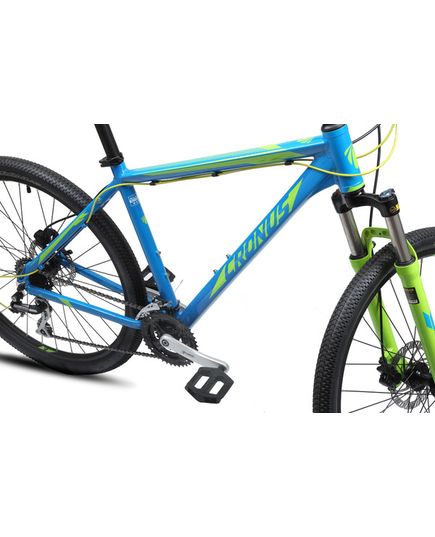 Велосипед MTB Cronus Coupe 4.0 27.5 Голубой/Зеленый (2017), изображение 2