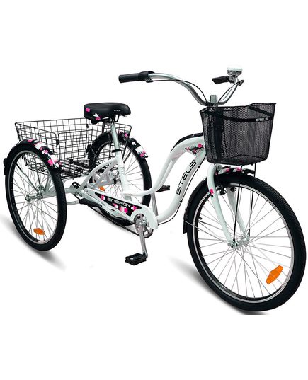 Велосипед STELS Energy II (2016) Белый/розовый