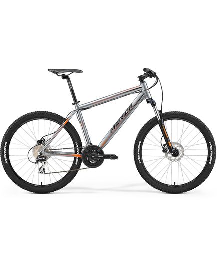 Велосипед MTB Merida Matts 6.20-D Anthracite (orange/black) (2017)