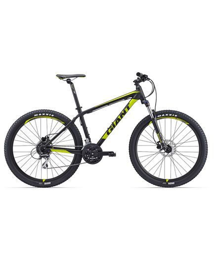 Велосипед MTB Giant Talon 3 Black/Green (2017)