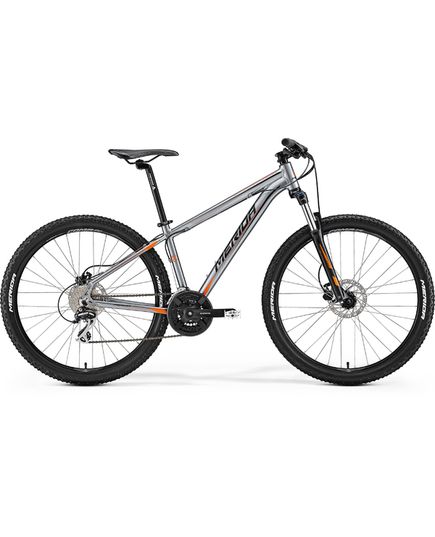 Велосипед MTB Merida Big.Seven 20-D Anthracite (orange/black) (2017)